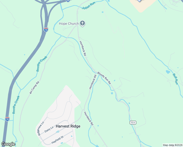 map of restaurants, bars, coffee shops, grocery stores, and more near 1020 Olivia Way in Morgantown