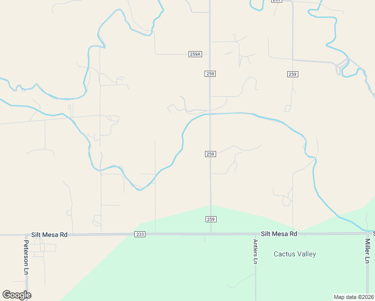 map of restaurants, bars, coffee shops, grocery stores, and more near 591 County Road 259 in Rifle