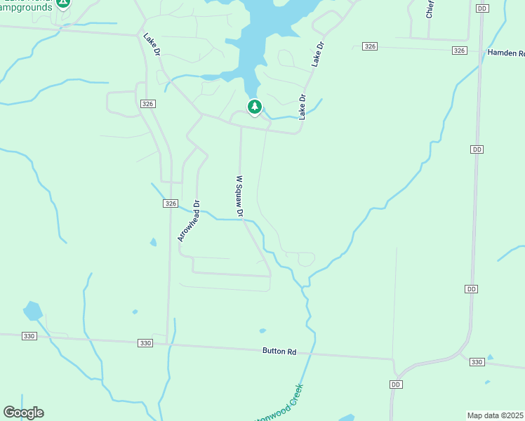 map of restaurants, bars, coffee shops, grocery stores, and more near East Squaw Valley Drive in Keytesville