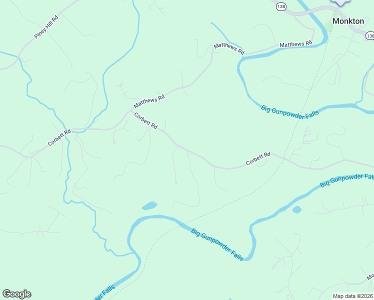 map of restaurants, bars, coffee shops, grocery stores, and more near 1457 Corbett Road in Monkton