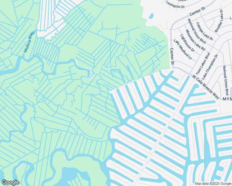 map of restaurants, bars, coffee shops, grocery stores, and more near 6 South Los Angeles Drive in Ocean County
