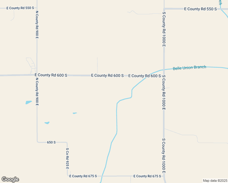 map of restaurants, bars, coffee shops, grocery stores, and more near East County Road 600 South in Cloverdale