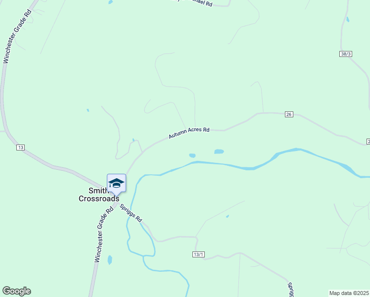 map of restaurants, bars, coffee shops, grocery stores, and more near 400 Autumn Acres Road in Berkeley Springs