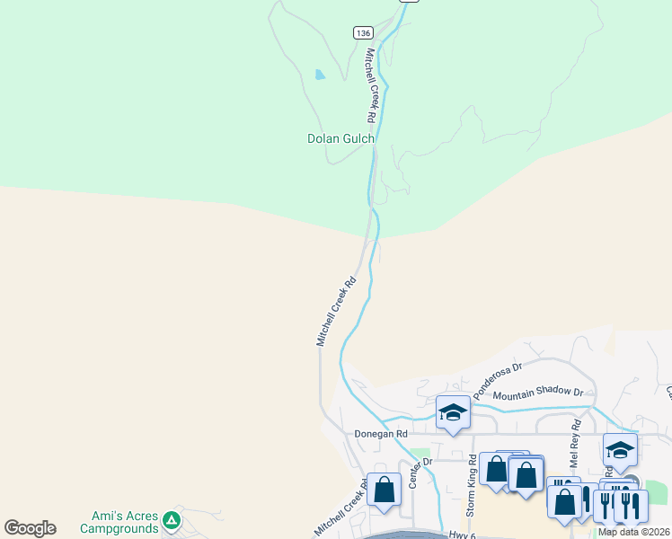map of restaurants, bars, coffee shops, grocery stores, and more near 717 County Road 132 in Glenwood Springs
