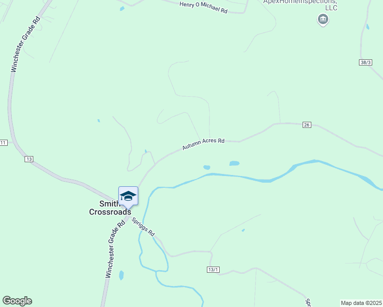 map of restaurants, bars, coffee shops, grocery stores, and more near 400 Autumn Acres Road in Berkeley Springs