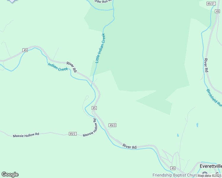 map of restaurants, bars, coffee shops, grocery stores, and more near 5008 River Road in Morgantown