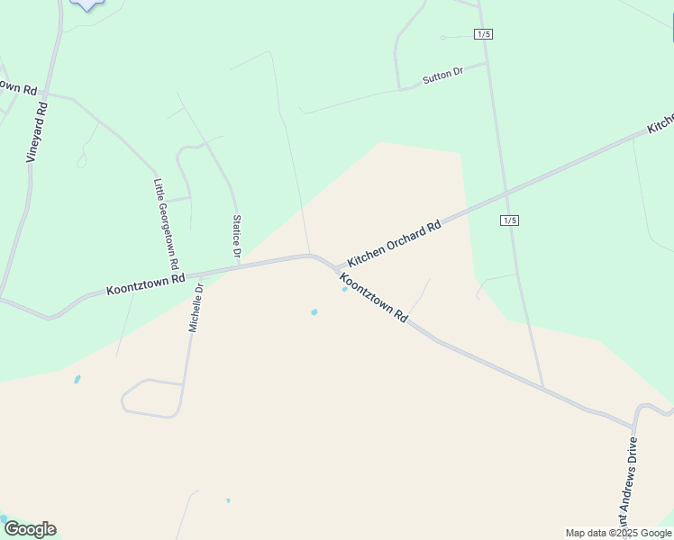 map of restaurants, bars, coffee shops, grocery stores, and more near 4 Harlan Springs Road in Martinsburg