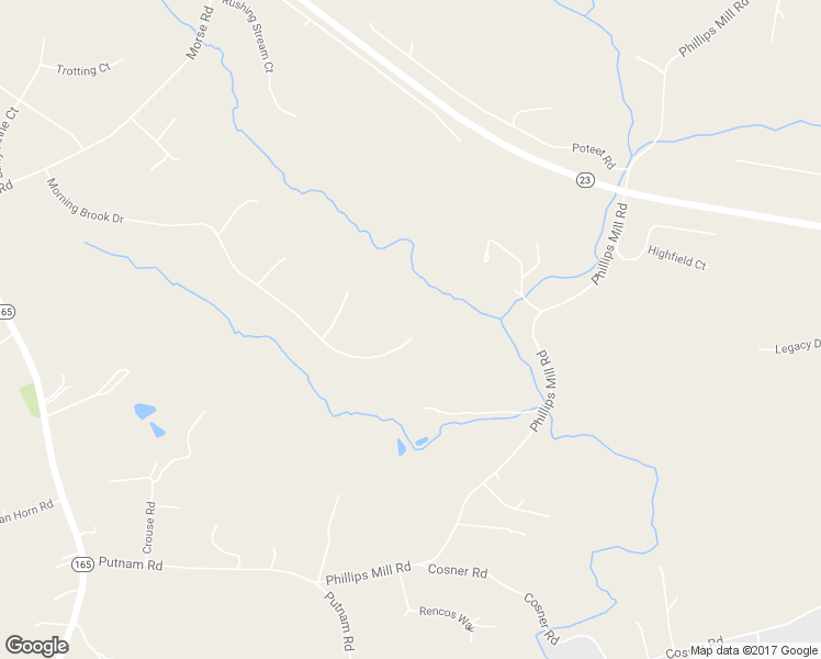 map of restaurants, bars, coffee shops, grocery stores, and more near 1825 Morning Brook Drive in Forest Hill