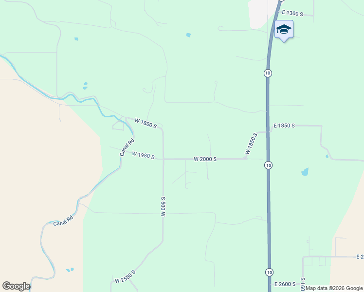 map of restaurants, bars, coffee shops, grocery stores, and more near 408 West 2000 South in Price