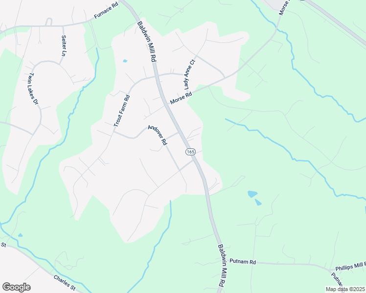 map of restaurants, bars, coffee shops, grocery stores, and more near 1710 Baldwin Mill Road in Harford County