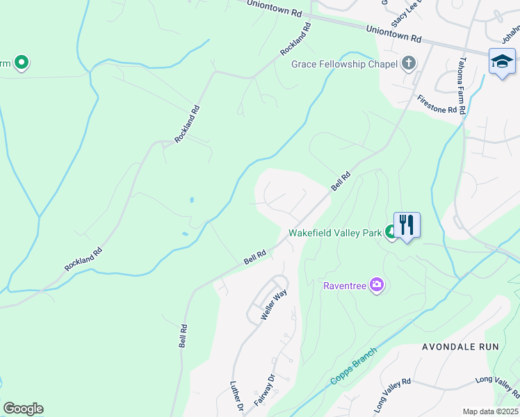 map of restaurants, bars, coffee shops, grocery stores, and more near 1204 Weymouth Street in Westminster