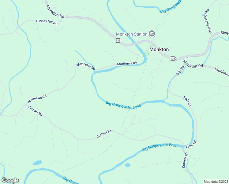 map of restaurants, bars, coffee shops, grocery stores, and more near 16504 Garfield Avenue in Monkton