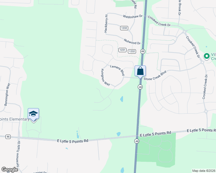 map of restaurants, bars, coffee shops, grocery stores, and more near 9361 Avingnon Way in Dayton