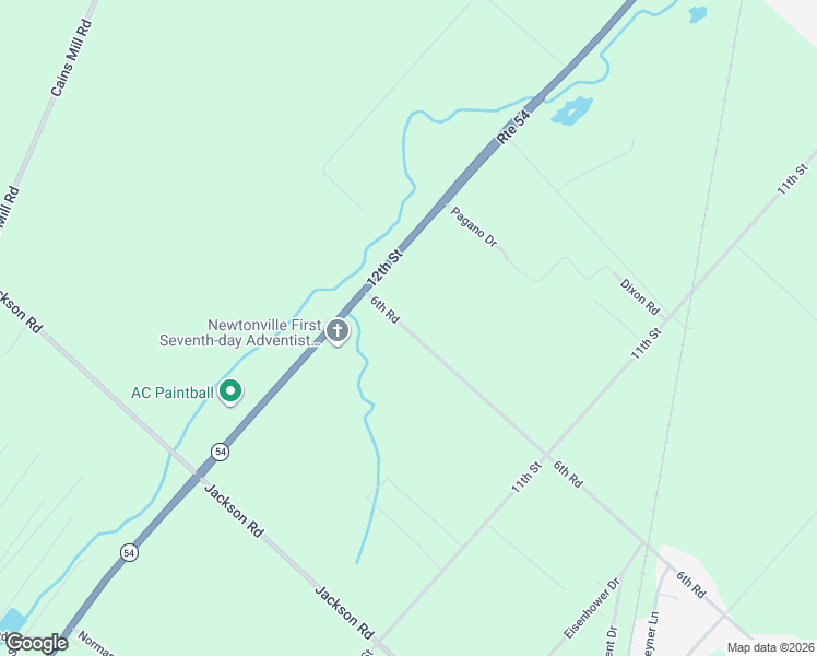 map of restaurants, bars, coffee shops, grocery stores, and more near 515 6th Road in Buena Vista Township