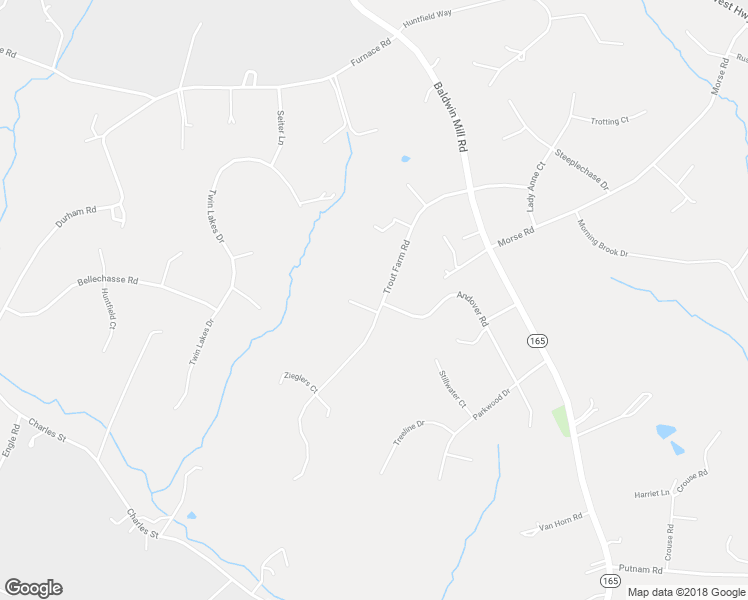 map of restaurants, bars, coffee shops, grocery stores, and more near 1822 Trout Farm Road in Jarrettsville