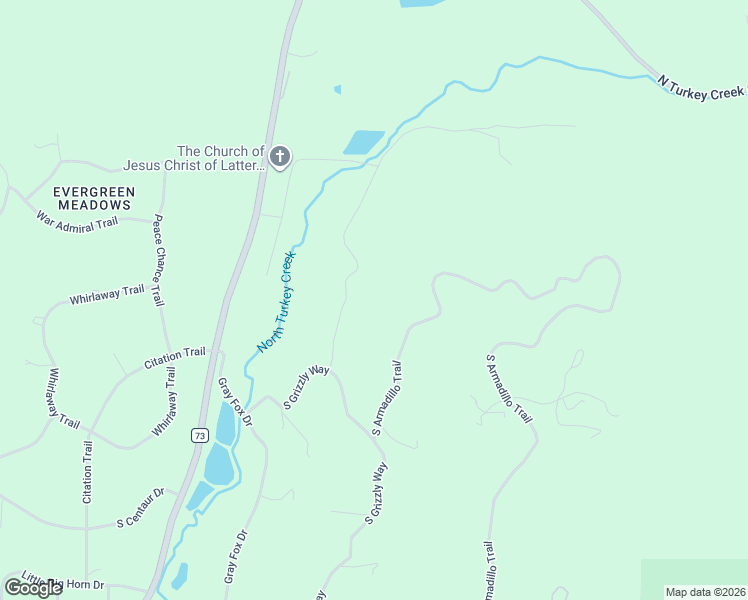 map of restaurants, bars, coffee shops, grocery stores, and more near 7822 Red Fox Drive in Evergreen