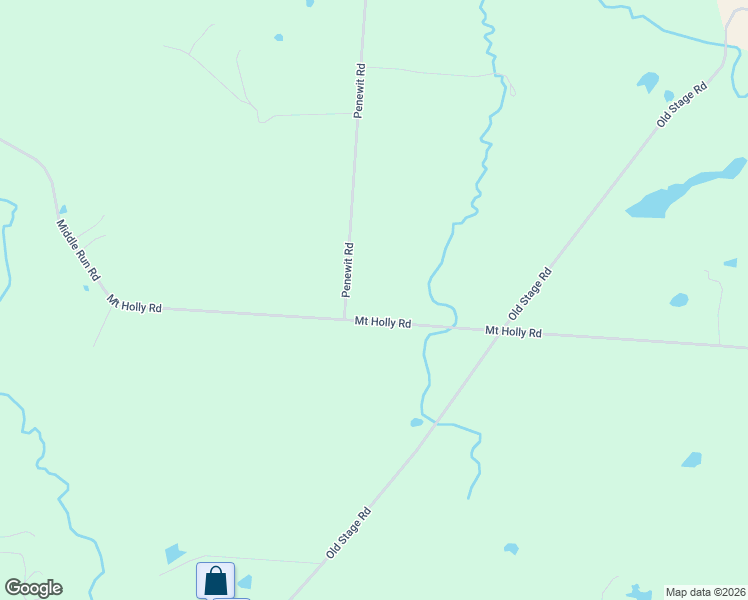 map of restaurants, bars, coffee shops, grocery stores, and more near 7008-7282 Mount Holly Road in Waynesville