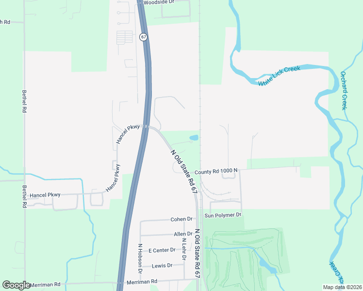 map of restaurants, bars, coffee shops, grocery stores, and more near 10049 David Drive in Mooresville