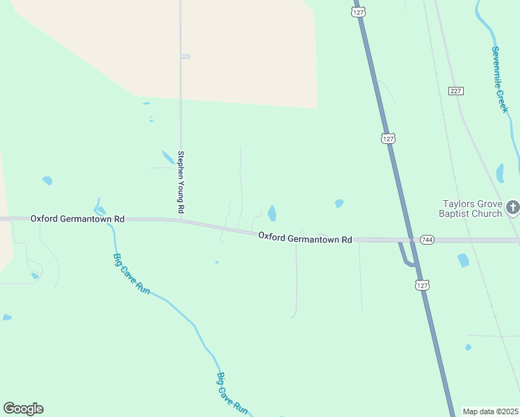 map of restaurants, bars, coffee shops, grocery stores, and more near 775 Oxford Germantown Road in Camden