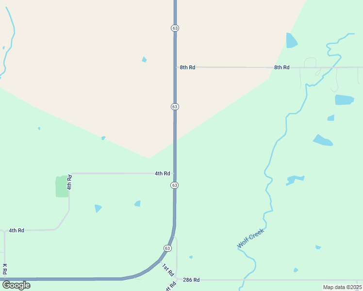 map of restaurants, bars, coffee shops, grocery stores, and more near 158 Kansas 63 in Soldier