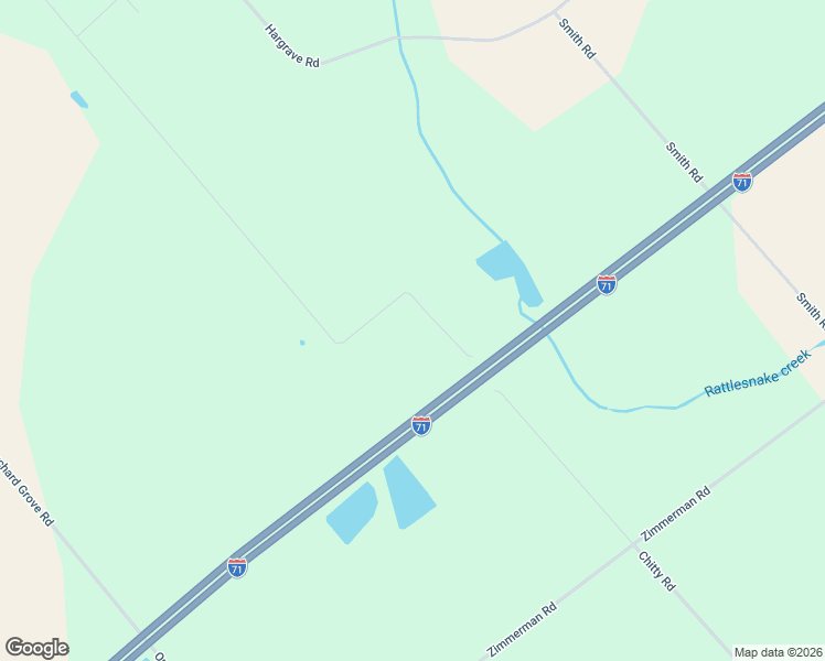 map of restaurants, bars, coffee shops, grocery stores, and more near 3391 Powers Road in Jamestown