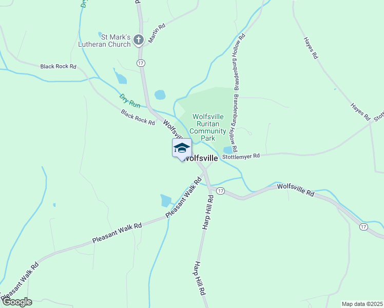 map of restaurants, bars, coffee shops, grocery stores, and more near 12520 Wolfsville Road in Myersville