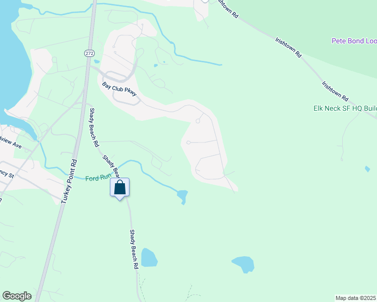 map of restaurants, bars, coffee shops, grocery stores, and more near 235 Tournament Circle in North East