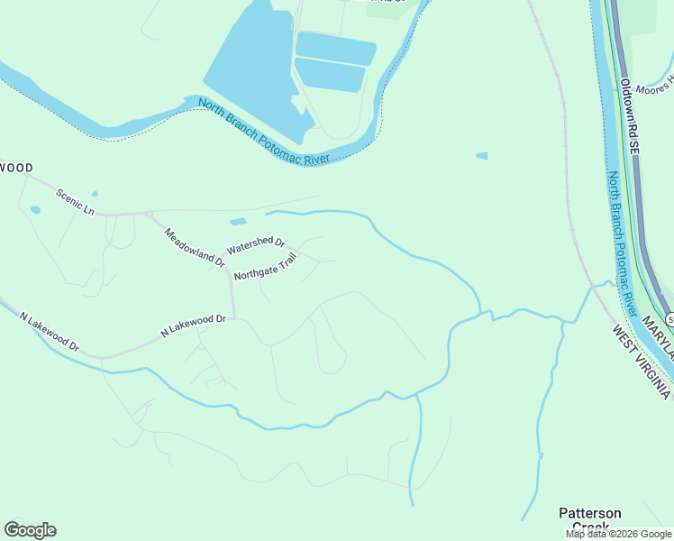 map of restaurants, bars, coffee shops, grocery stores, and more near 336 Watershed Drive in Ridgeley