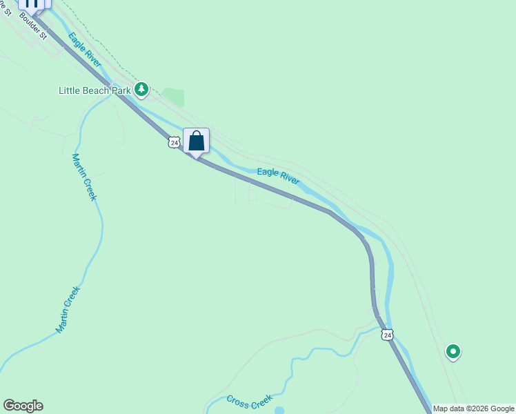 map of restaurants, bars, coffee shops, grocery stores, and more near 1251 Main Street in Minturn