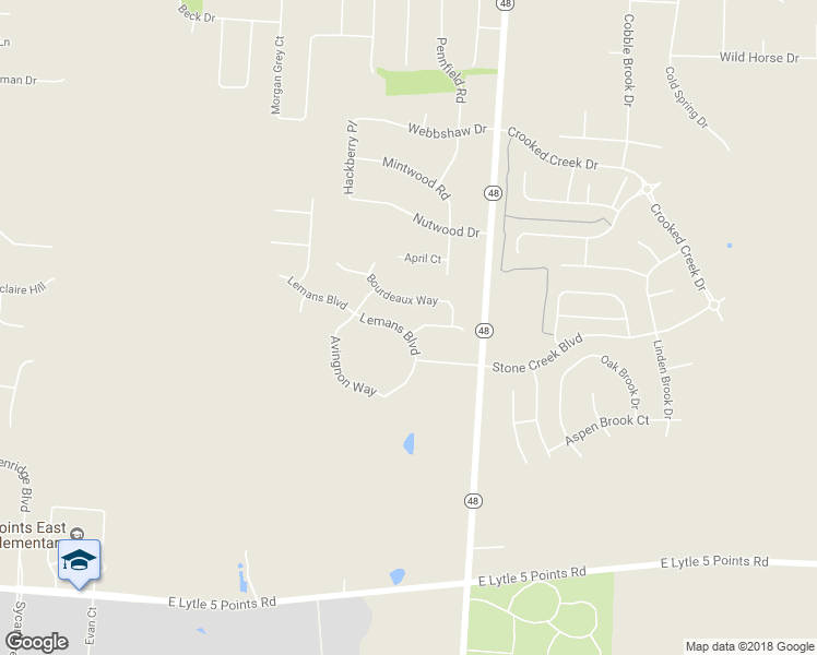 map of restaurants, bars, coffee shops, grocery stores, and more near 1398 Lemans Boulevard in Dayton