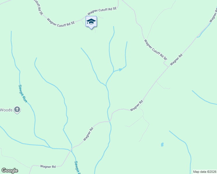 map of restaurants, bars, coffee shops, grocery stores, and more near Wagner Road in Oldtown