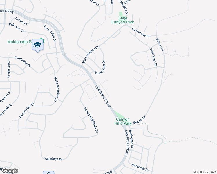 map of restaurants, bars, coffee shops, grocery stores, and more near 2235 Desert Cove Court in Sparks