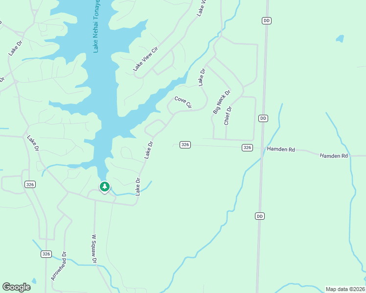 map of restaurants, bars, coffee shops, grocery stores, and more near County Road 326 in Keytesville