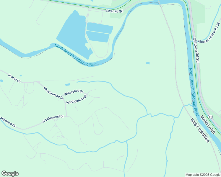 map of restaurants, bars, coffee shops, grocery stores, and more near 261 Northgate Trail in Ridgeley