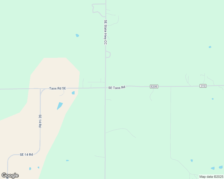 map of restaurants, bars, coffee shops, grocery stores, and more near 2162 Southeast Taos Road in Faucett