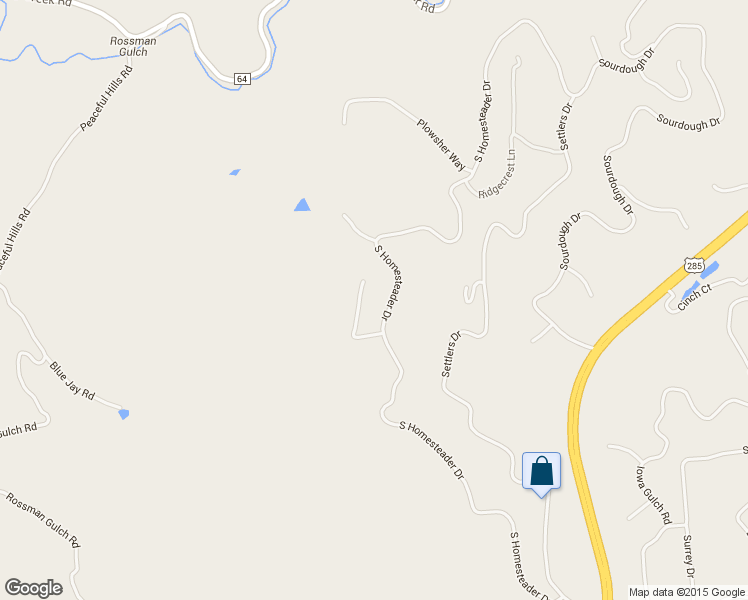 map of restaurants, bars, coffee shops, grocery stores, and more near 22055 High Spring Trail in Morrison