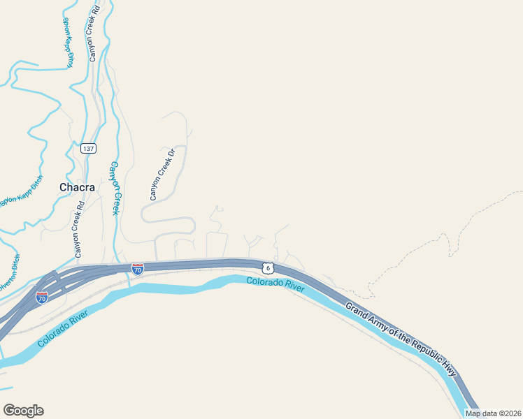 map of restaurants, bars, coffee shops, grocery stores, and more near 46233 Highway 6 in Glenwood Springs