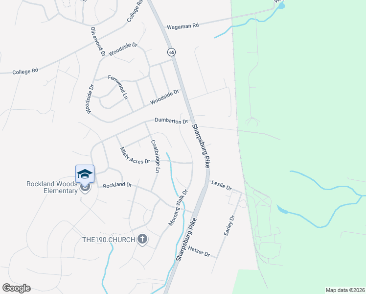 map of restaurants, bars, coffee shops, grocery stores, and more near 9624 Morning Walk Drive in Hagerstown