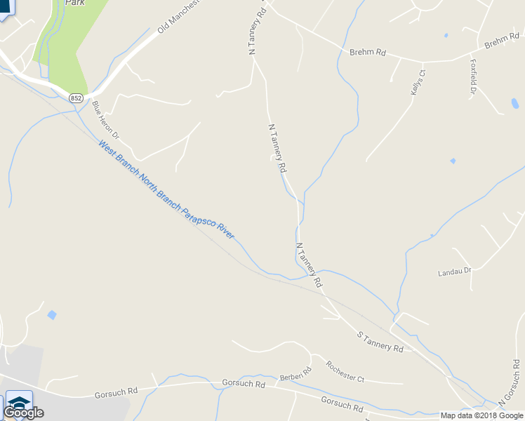 map of restaurants, bars, coffee shops, grocery stores, and more near 216 North Tannery Road in Westminster