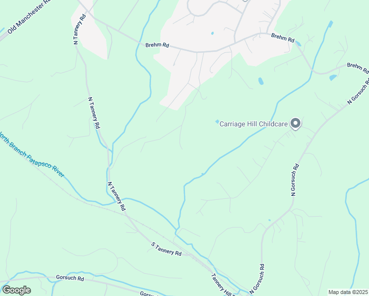 map of restaurants, bars, coffee shops, grocery stores, and more near 1345 Brehm Road in Westminster