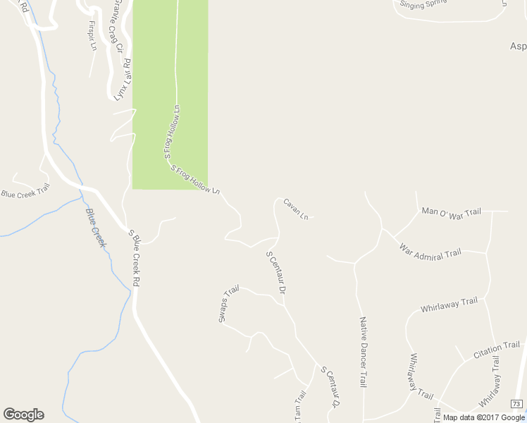 map of restaurants, bars, coffee shops, grocery stores, and more near 7587 South Centaur Drive in Evergreen