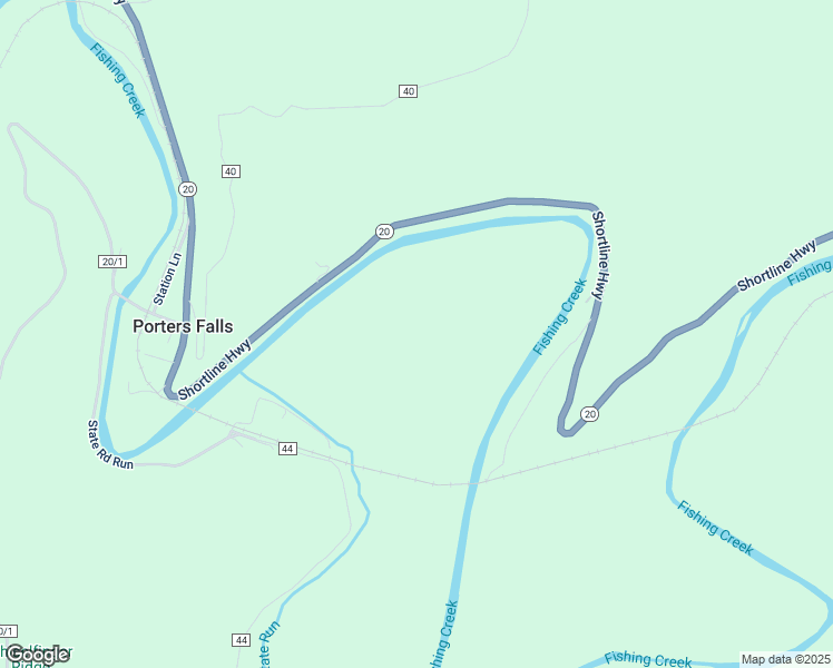 map of restaurants, bars, coffee shops, grocery stores, and more near in Porters Falls