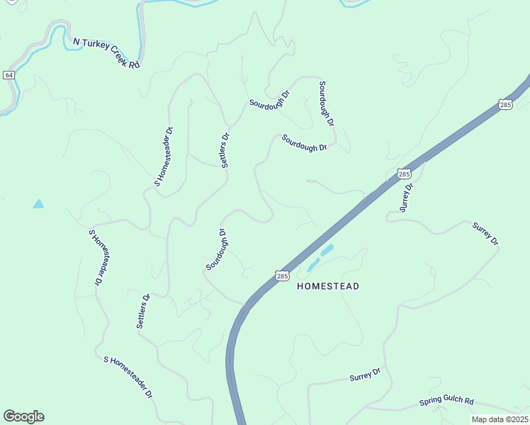 map of restaurants, bars, coffee shops, grocery stores, and more near 7453 Sourdough Drive in Morrison