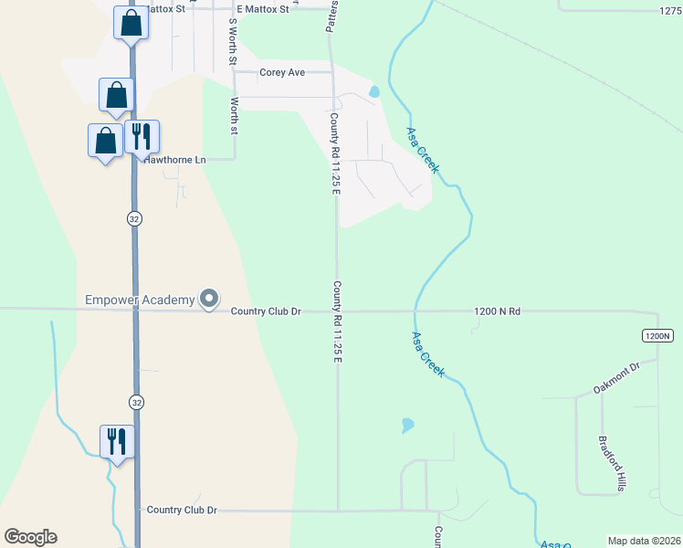 map of restaurants, bars, coffee shops, grocery stores, and more near in Sullivan