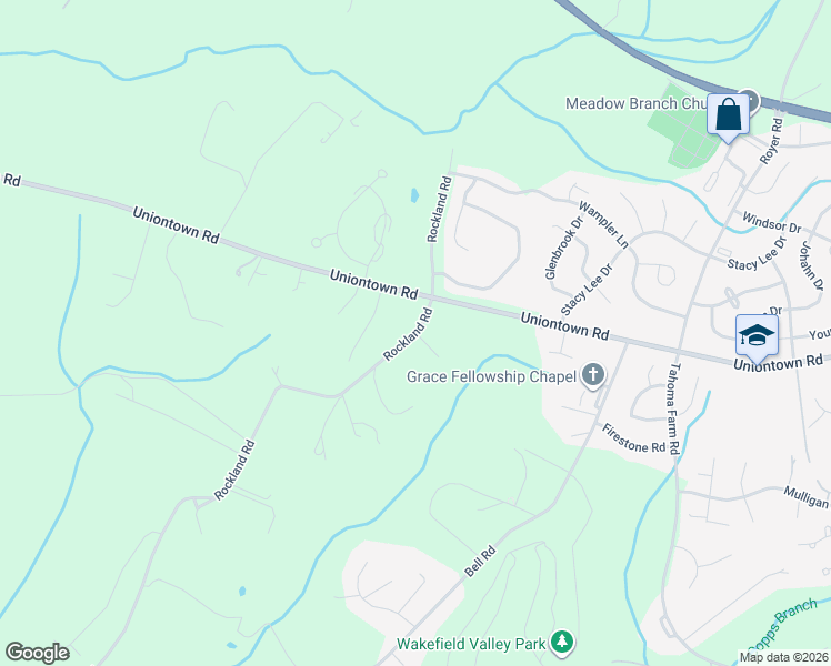 map of restaurants, bars, coffee shops, grocery stores, and more near 37 Rockland Road in Westminster