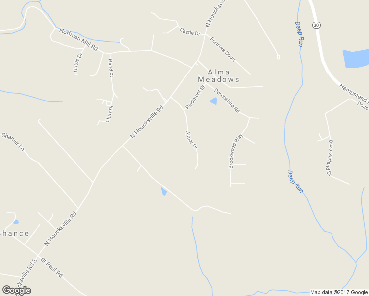 map of restaurants, bars, coffee shops, grocery stores, and more near 3745 Almar Court in Hampstead