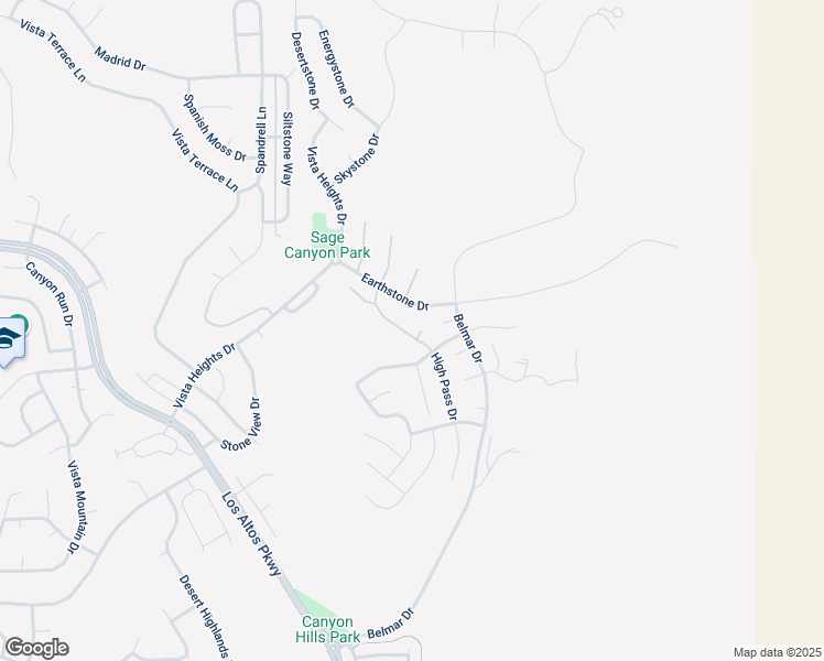 map of restaurants, bars, coffee shops, grocery stores, and more near 4940 High Pass Drive in Sparks