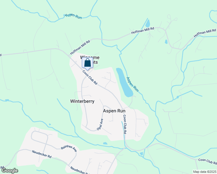 map of restaurants, bars, coffee shops, grocery stores, and more near 2626 Coon Club Road in Westminster
