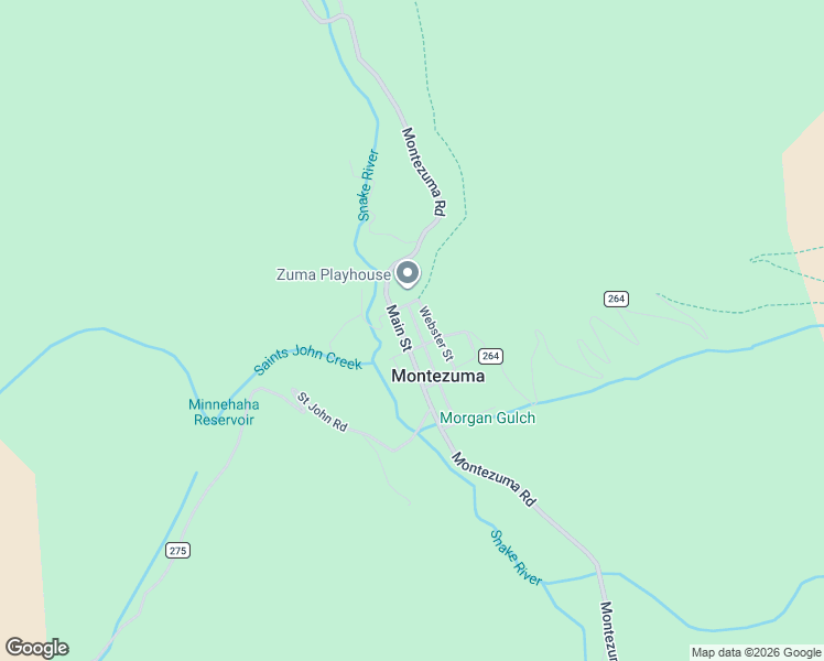 map of restaurants, bars, coffee shops, grocery stores, and more near 5294 Montezuma Road in Dillon