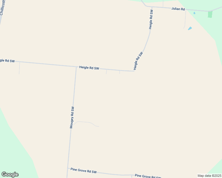 map of restaurants, bars, coffee shops, grocery stores, and more near 6721 Heigle Road Southwest in Amanda
